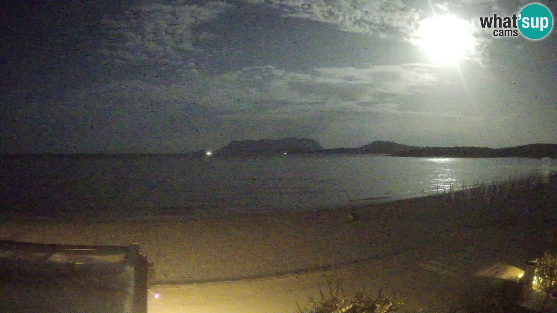 La playa de Pittulongu webcam en vivo Olbia – Cerdeña – Italia