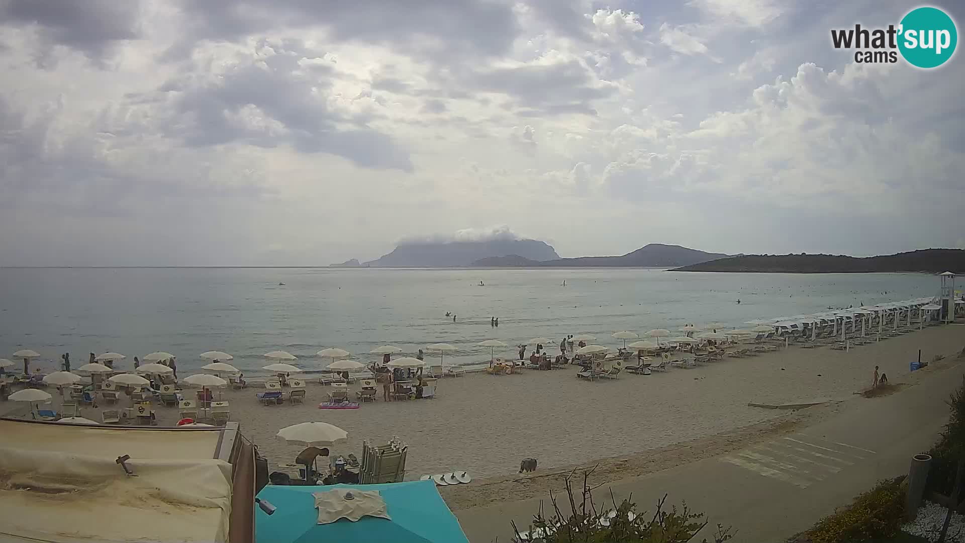 Der Strand von Pittulongu Live-Webcam Olbia – Sardinien – Italien