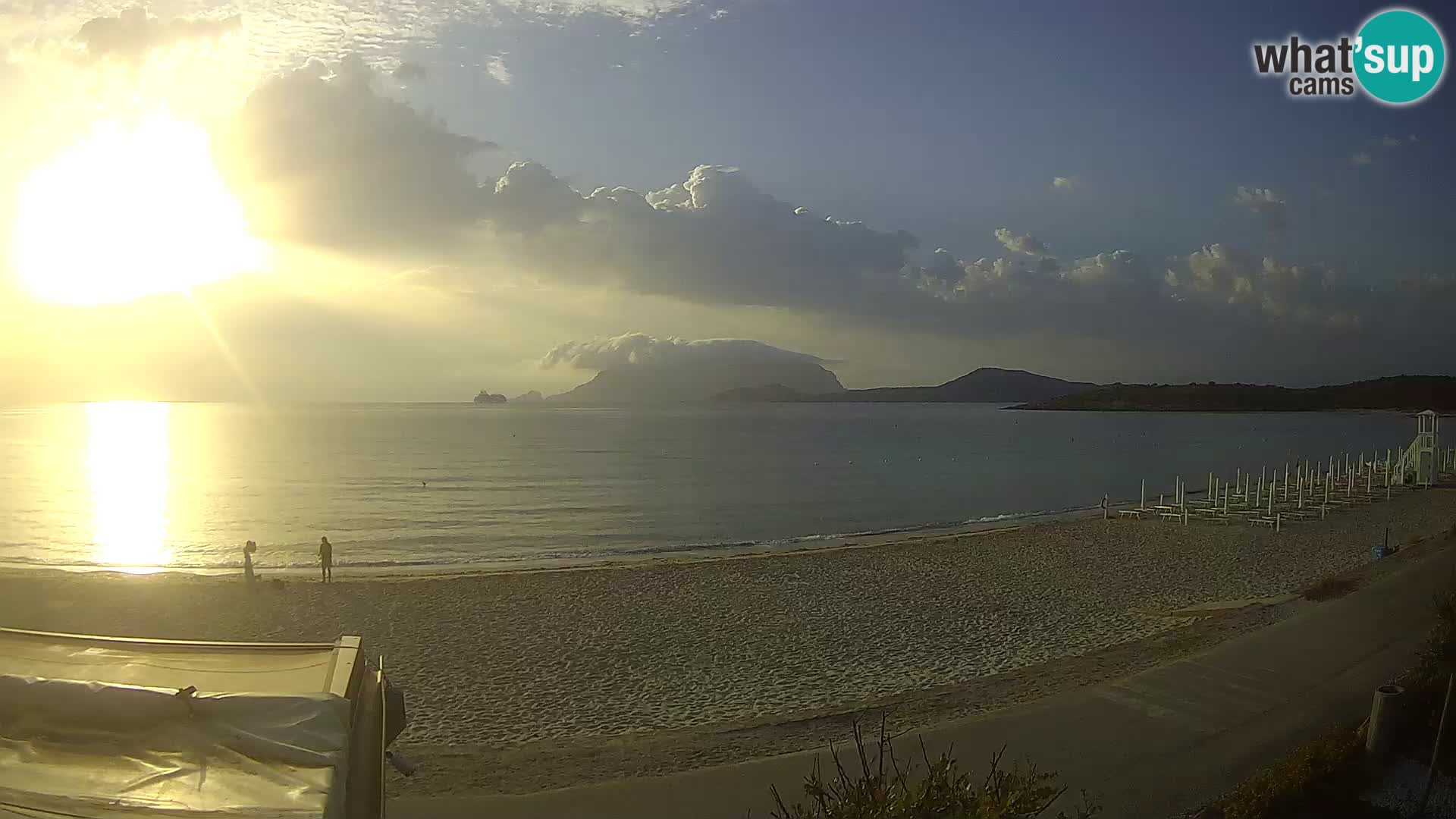 Plaža Pittulongu uživo web kamera Olbia – Sardinija – Italija