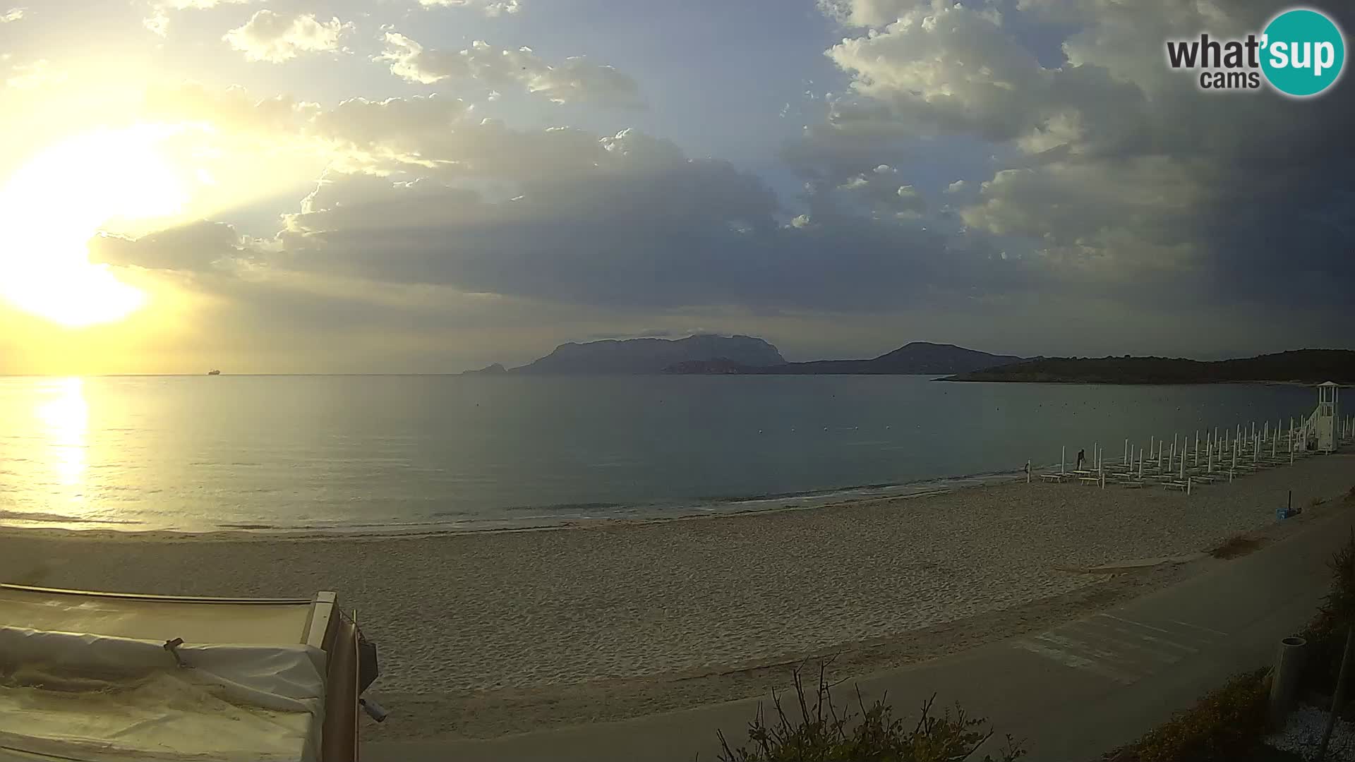 Der Strand von Pittulongu Live-Webcam Olbia – Sardinien – Italien