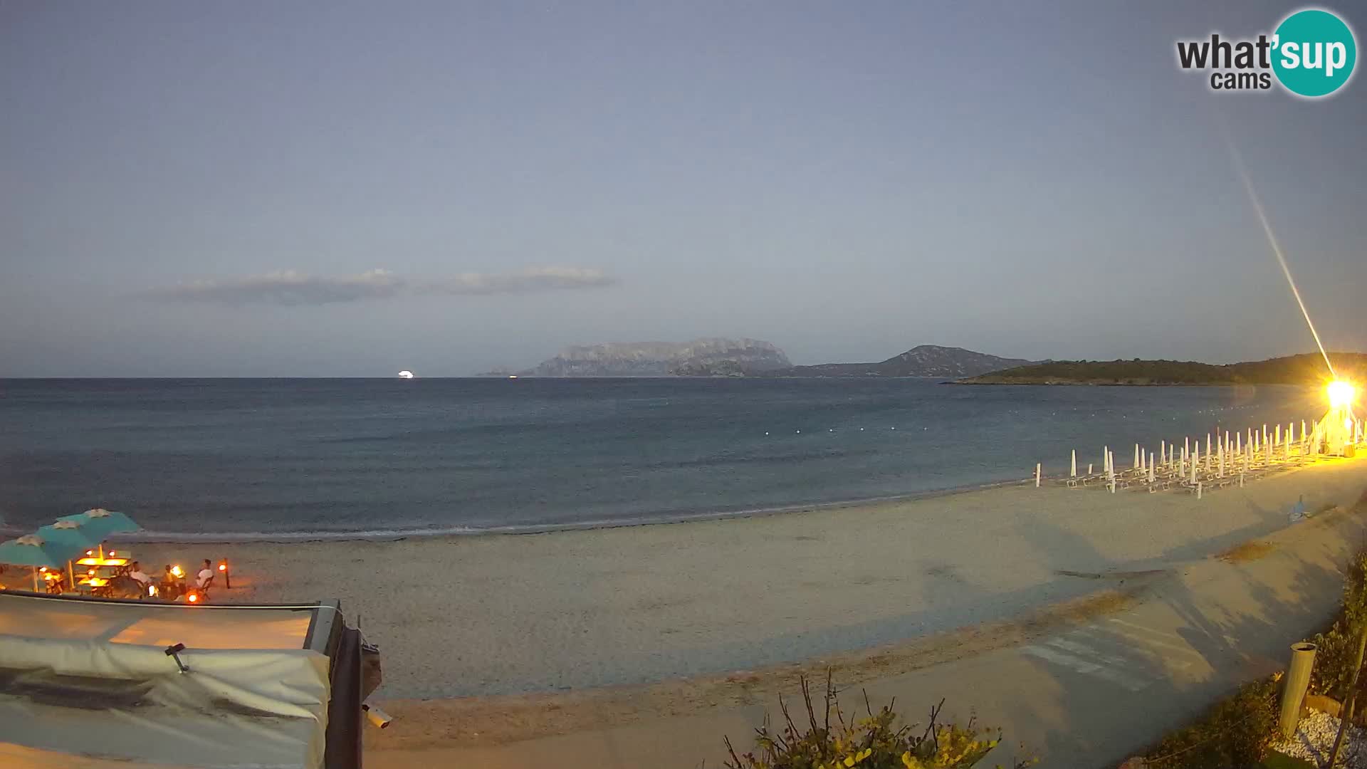 Plaža Pittulongu uživo web kamera Olbia – Sardinija – Italija