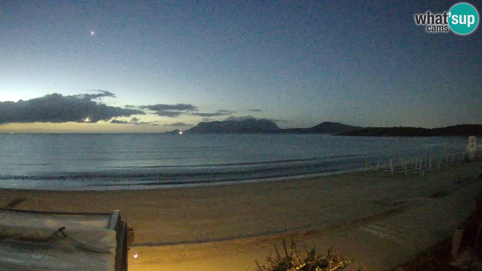 La playa de Pittulongu webcam en vivo Olbia – Cerdeña – Italia