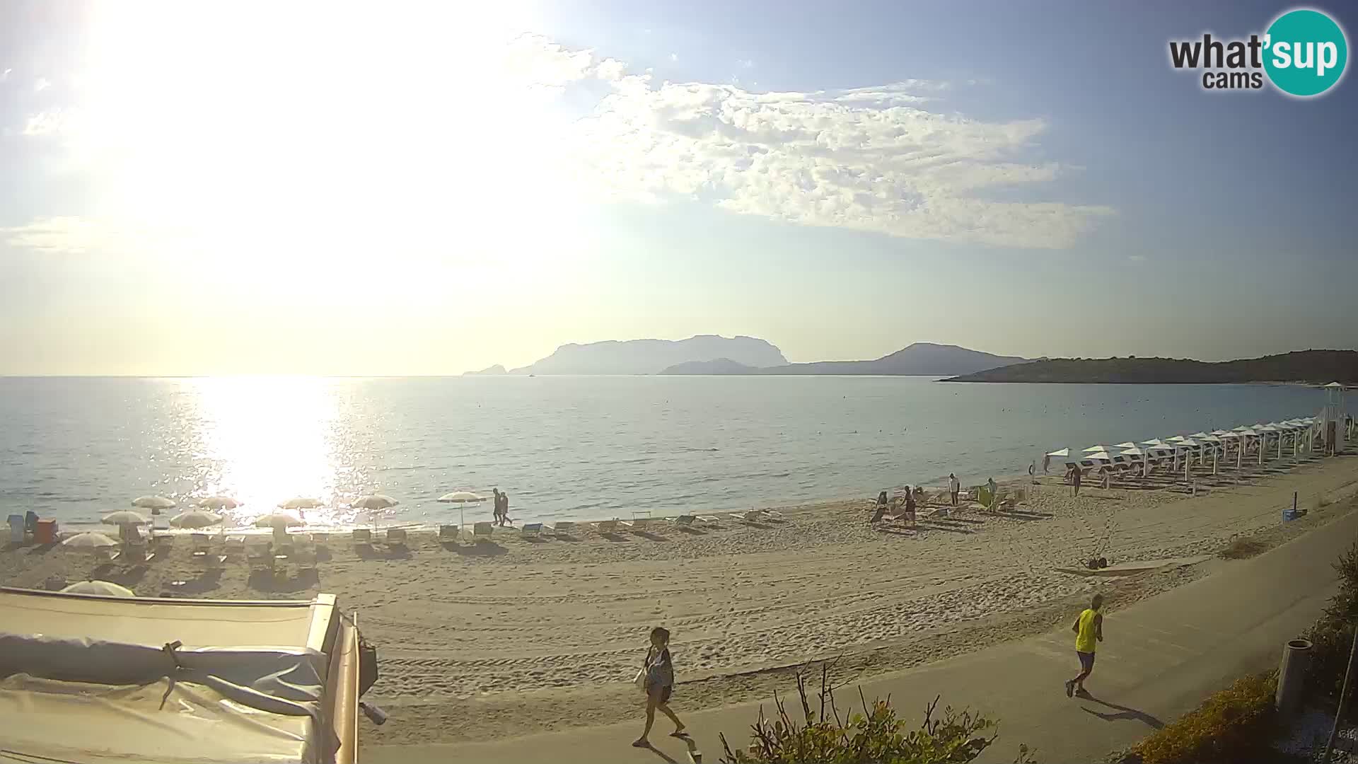 Plaža Pittulongu uživo web kamera Olbia – Sardinija – Italija