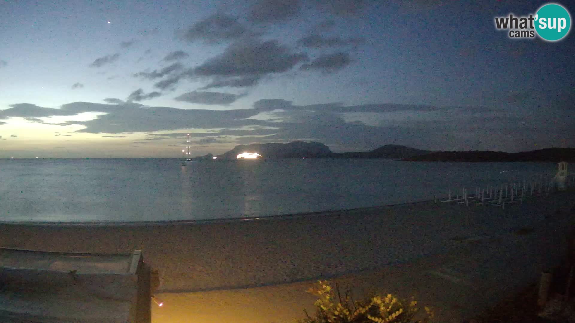 The beach of Pittulongu live webcam Olbia – Sardinia – Italy