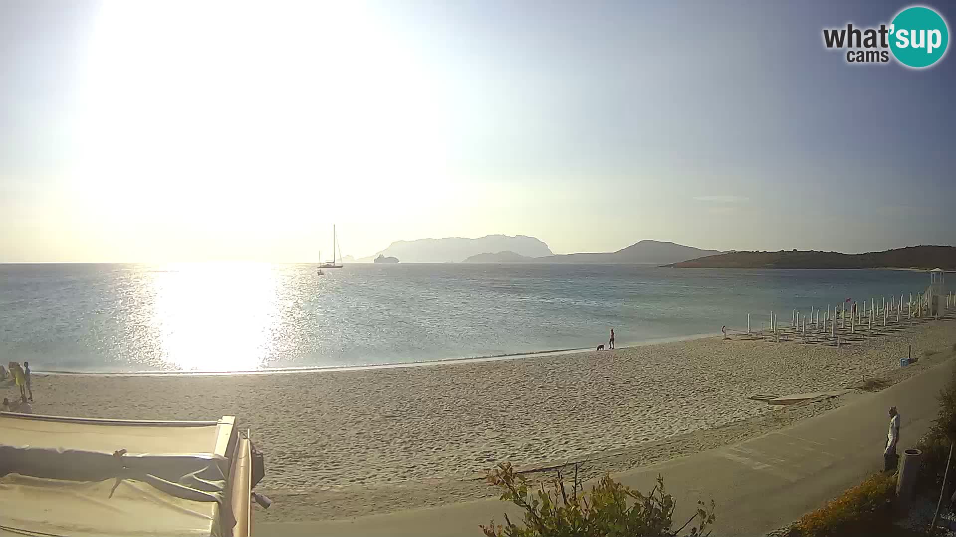 The beach of Pittulongu live webcam Olbia – Sardinia – Italy