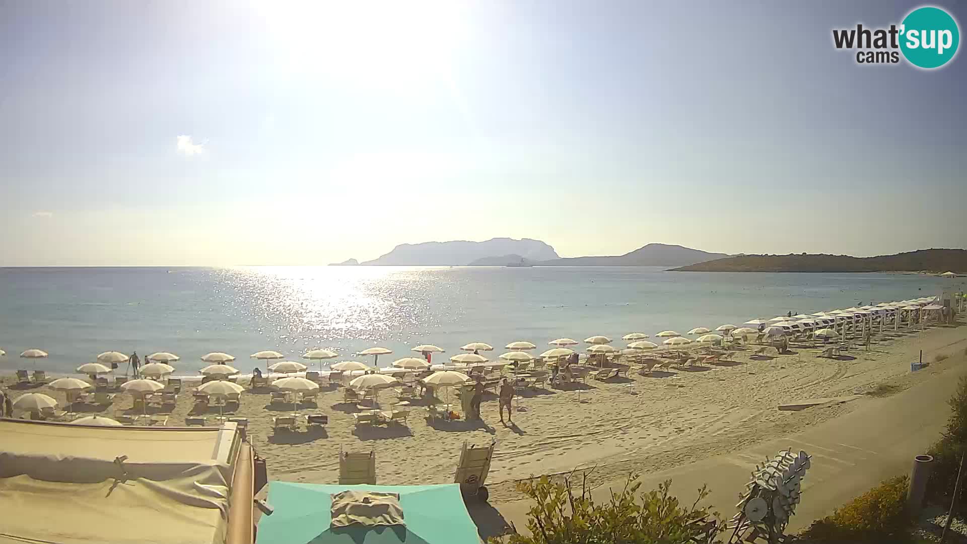 Der Strand von Pittulongu Live-Webcam Olbia – Sardinien – Italien