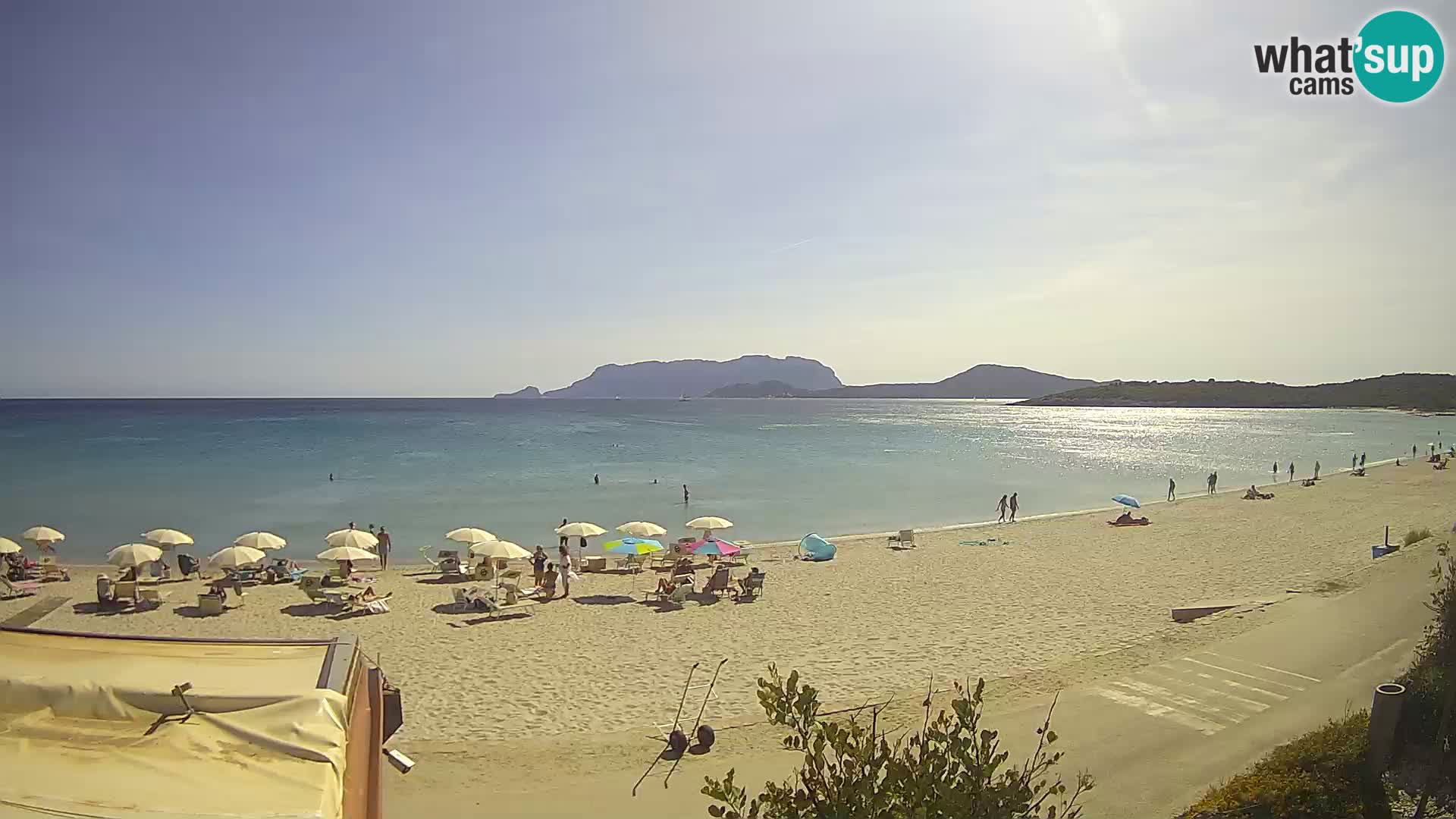 The beach of Pittulongu live webcam Olbia – Sardinia – Italy