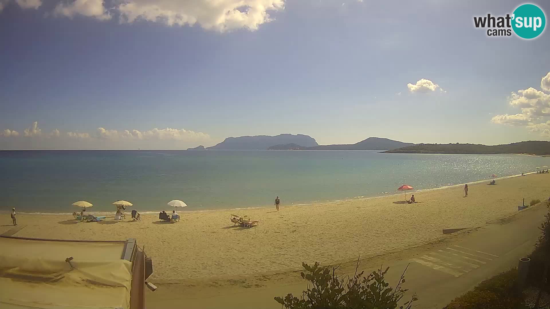 Der Strand von Pittulongu Live-Webcam Olbia – Sardinien – Italien