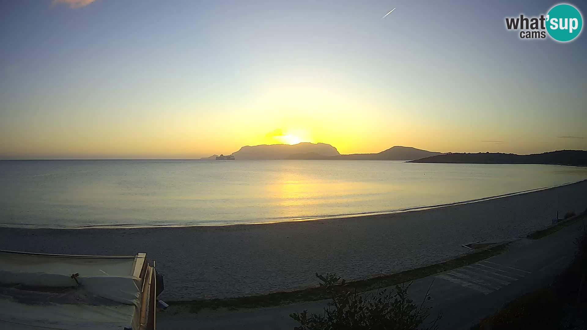 Plaža Pittulongu uživo web kamera Olbia – Sardinija – Italija