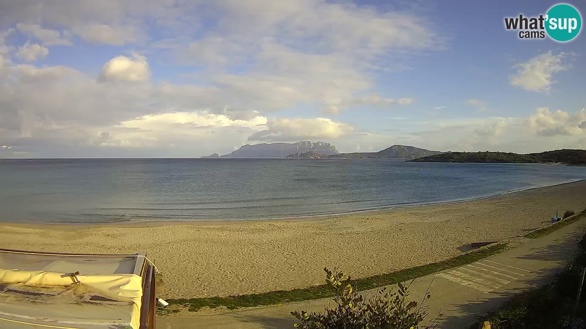 La playa de Pittulongu webcam en vivo Olbia – Cerdeña – Italia
