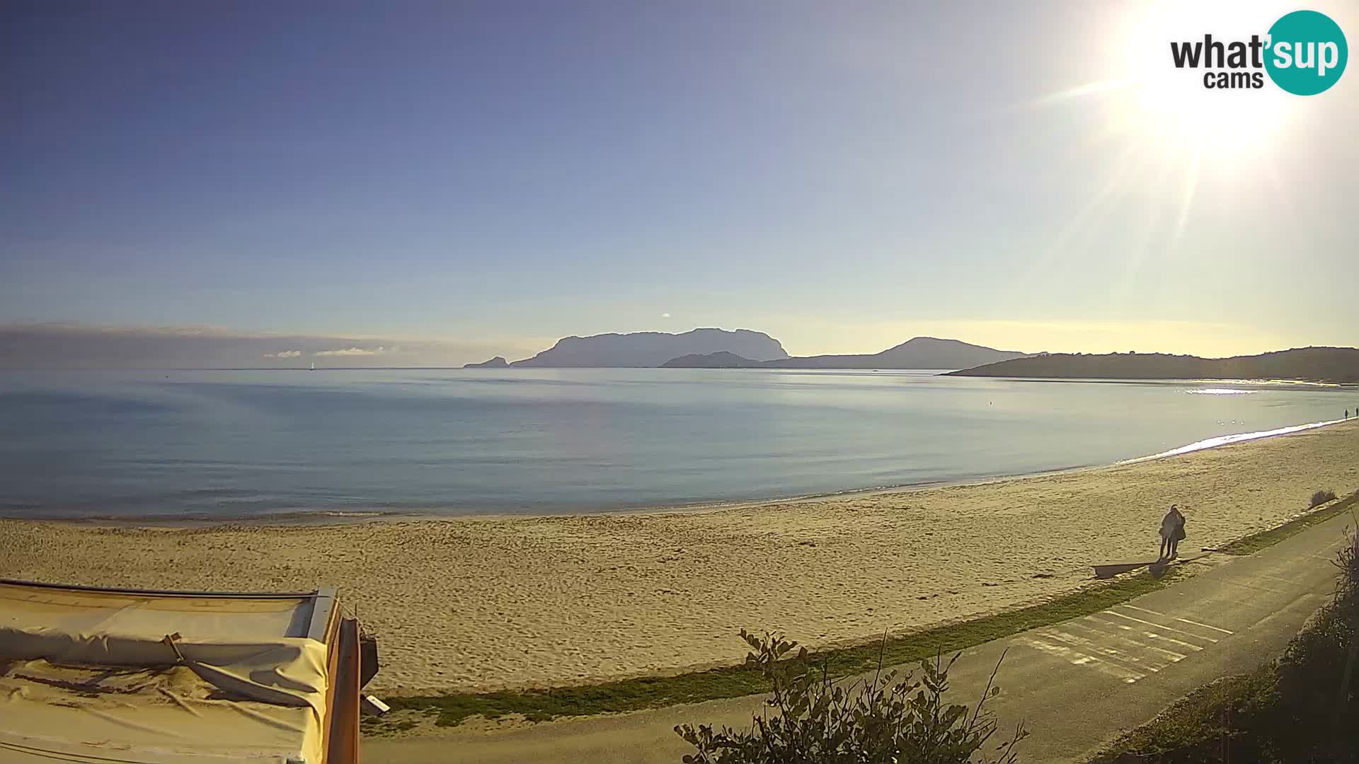 The beach of Pittulongu live webcam Olbia – Sardinia – Italy