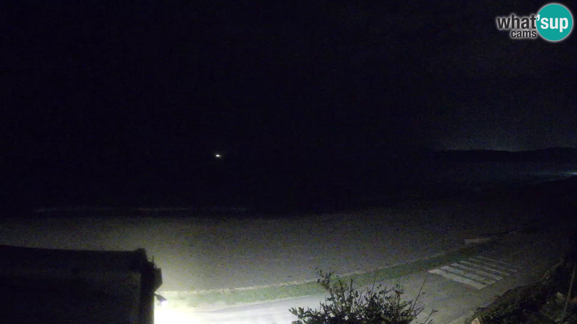 La plage de Pittulongu en direct webcam Olbia – Sardaigne – Italie