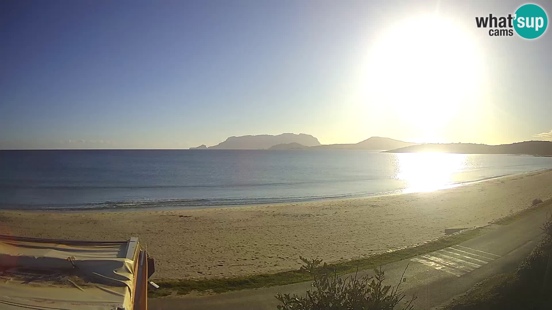 Der Strand von Pittulongu Live-Webcam Olbia – Sardinien – Italien