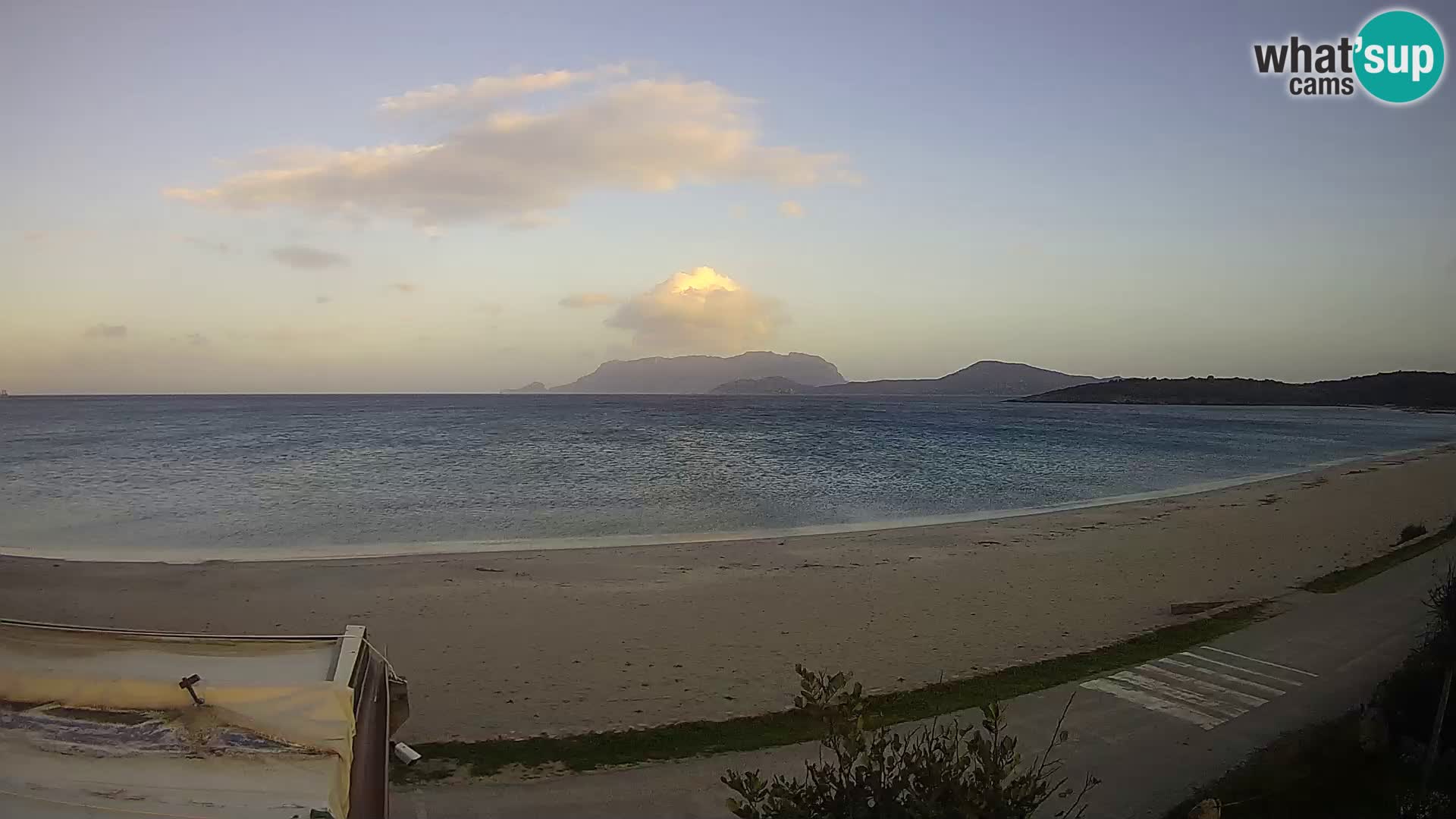 The beach of Pittulongu live webcam Olbia – Sardinia – Italy