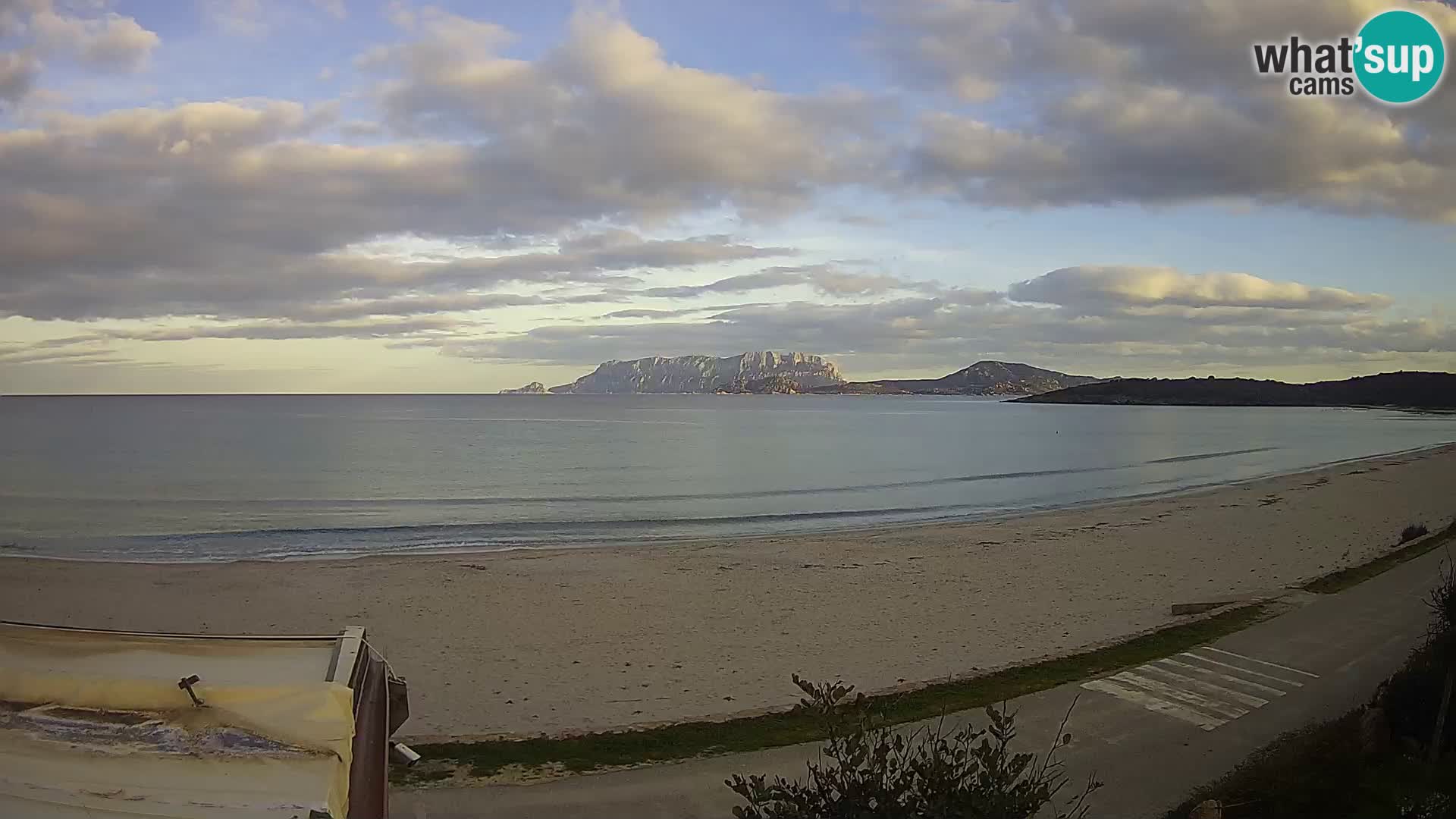 La playa de Pittulongu webcam en vivo Olbia – Cerdeña – Italia