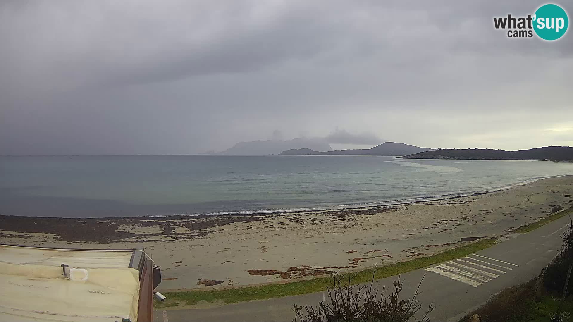 La playa de Pittulongu webcam en vivo Olbia – Cerdeña – Italia