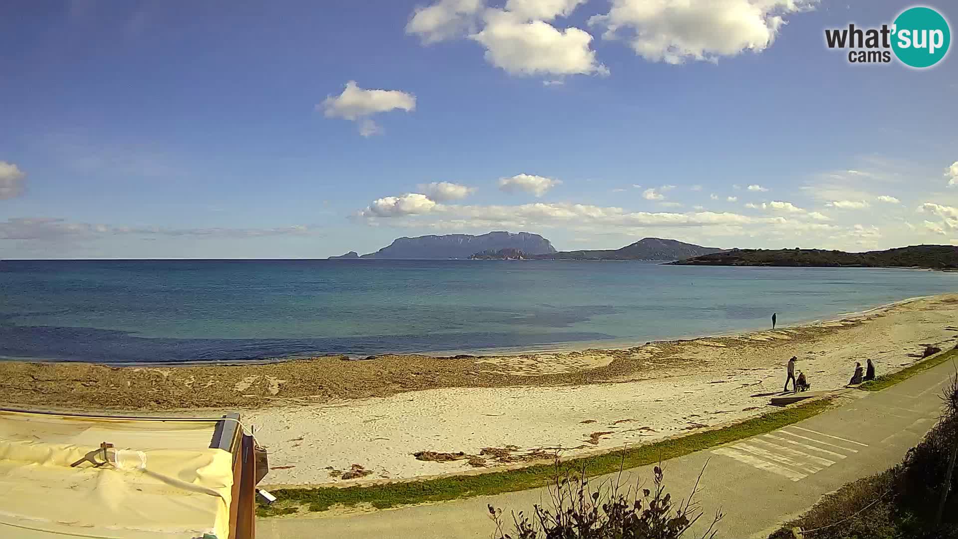 La playa de Pittulongu webcam en vivo Olbia – Cerdeña – Italia