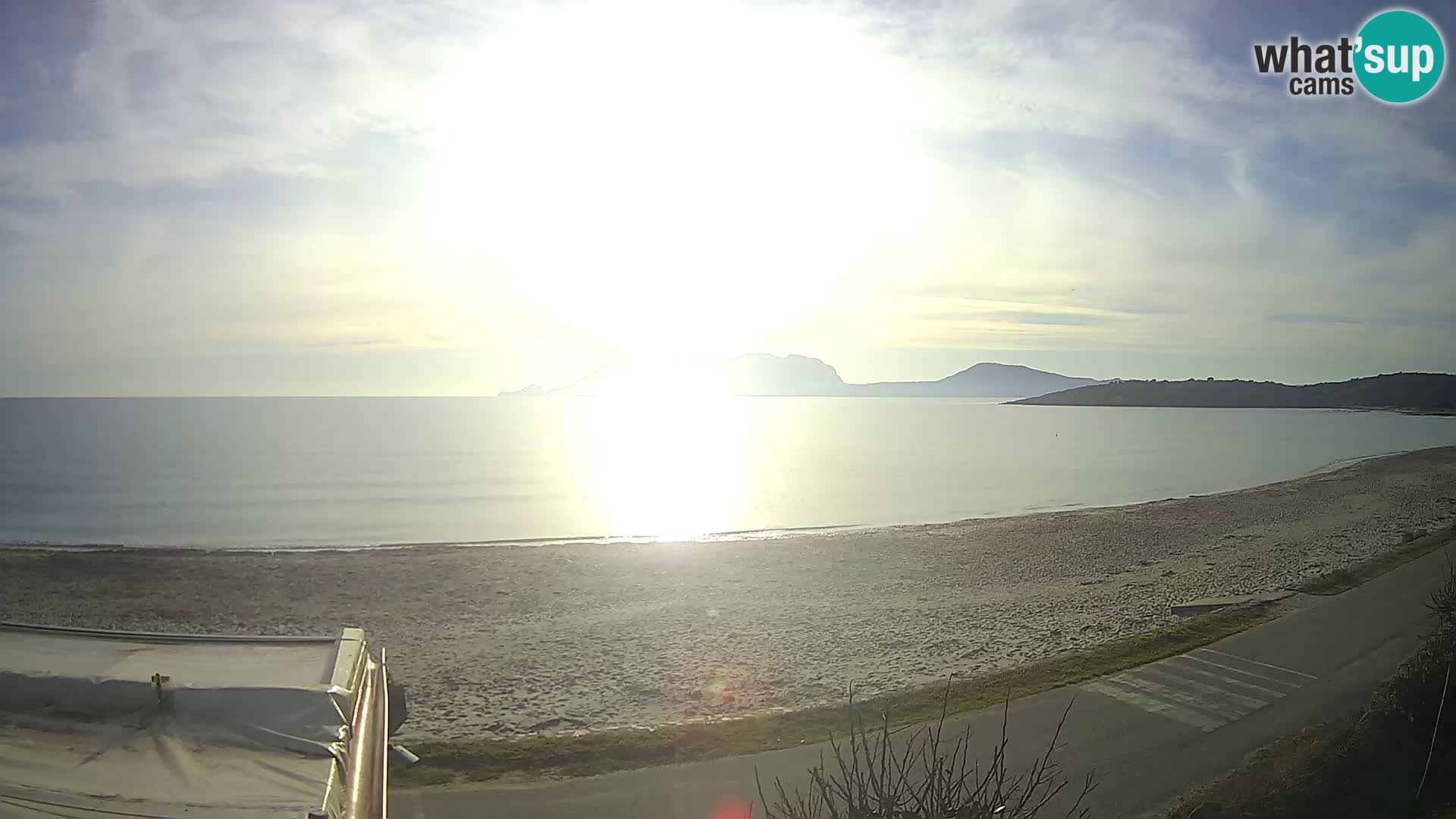 Plaža Pittulongu uživo web kamera Olbia – Sardinija – Italija