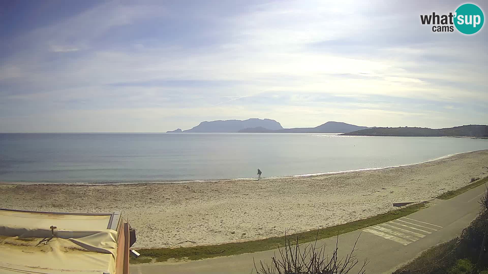 La playa de Pittulongu webcam en vivo Olbia – Cerdeña – Italia