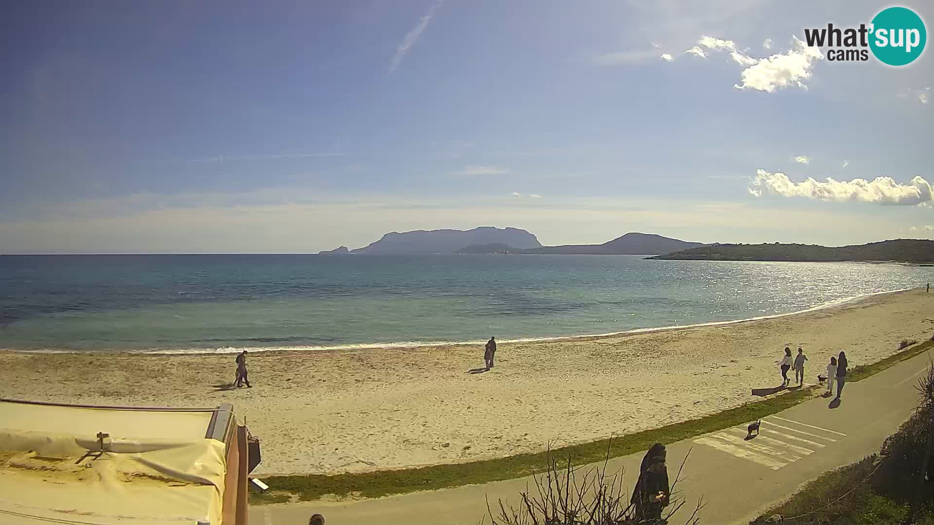 The beach of Pittulongu live webcam Olbia – Sardinia – Italy