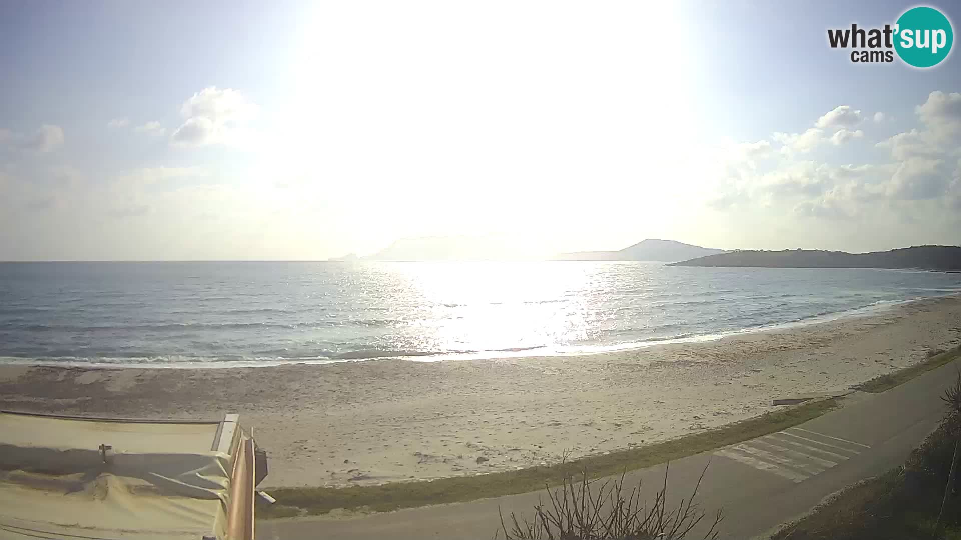 The beach of Pittulongu live webcam Olbia – Sardinia – Italy