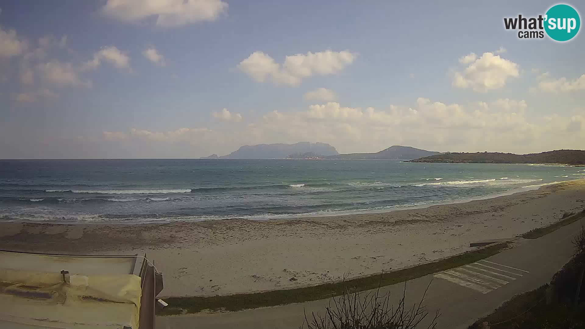 La playa de Pittulongu webcam en vivo Olbia – Cerdeña – Italia