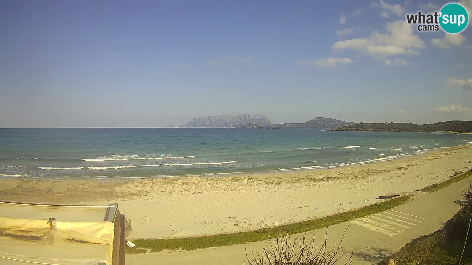 Der Strand von Pittulongu Live-Webcam Olbia – Sardinien – Italien