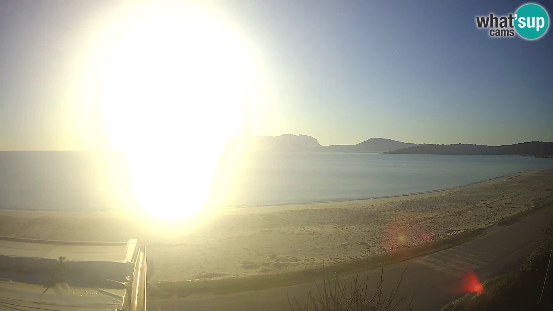 The beach of Pittulongu live webcam Olbia – Sardinia – Italy