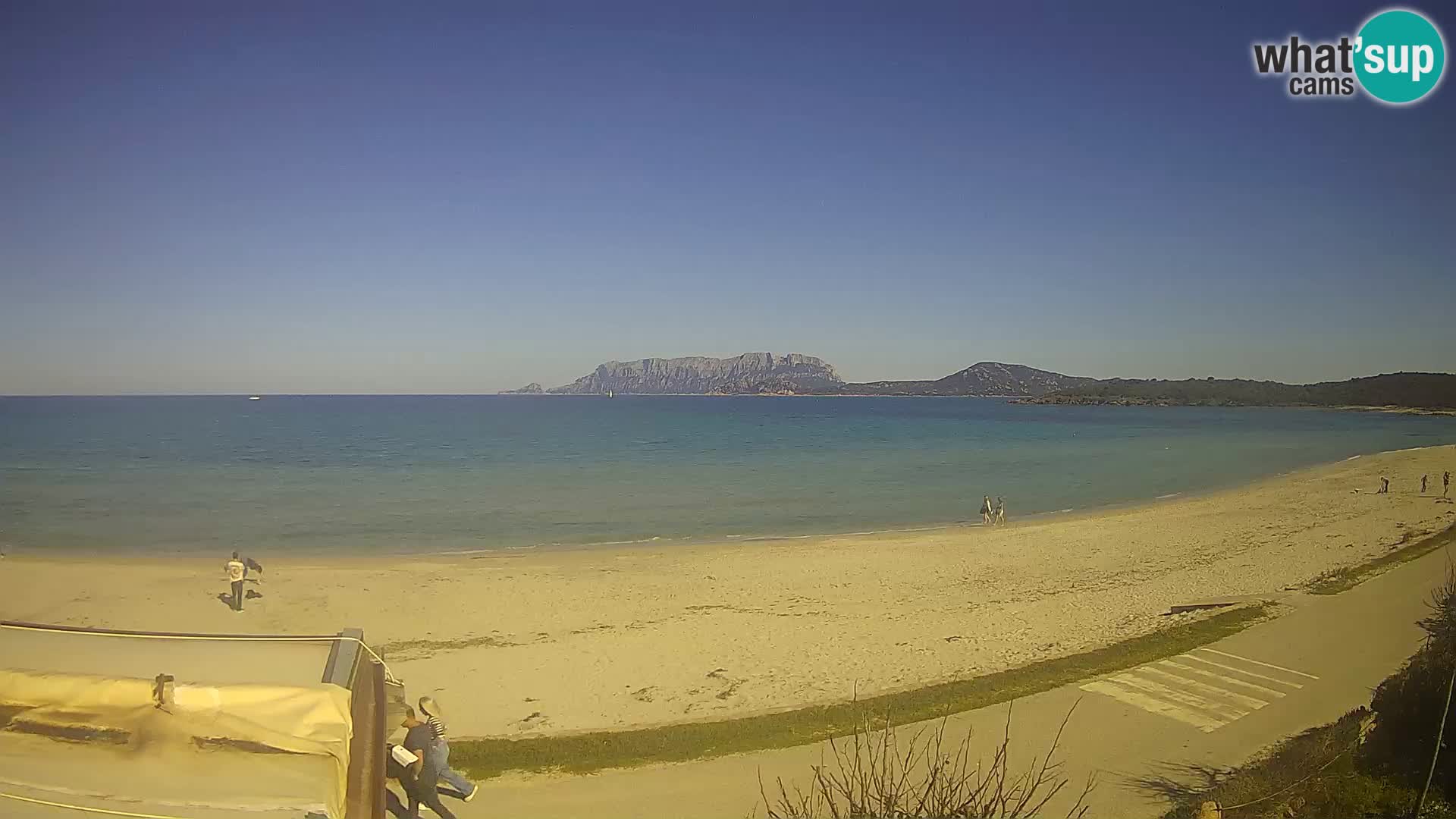 Plaža Pittulongu uživo web kamera Olbia – Sardinija – Italija