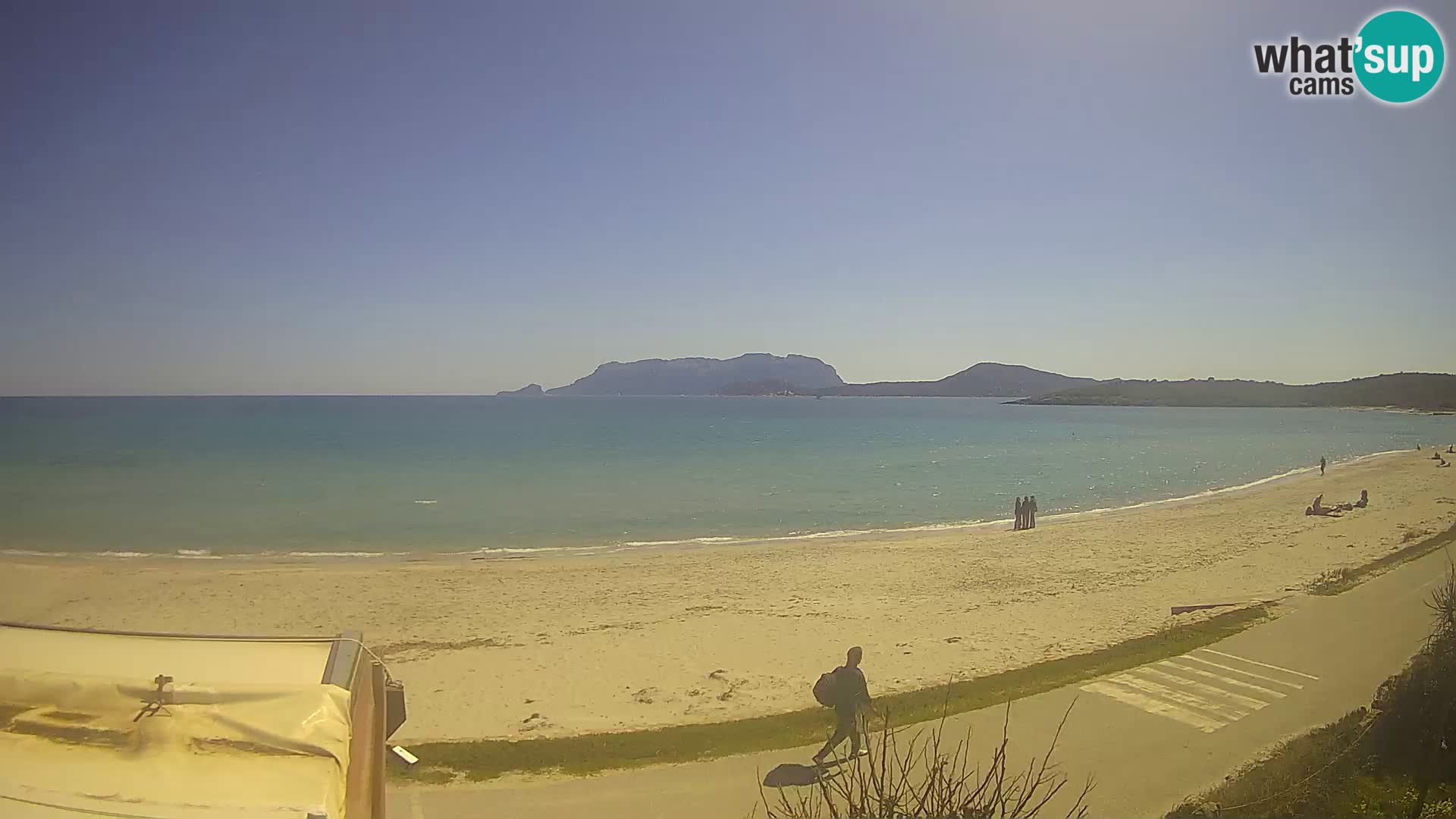 La playa de Pittulongu webcam en vivo Olbia – Cerdeña – Italia