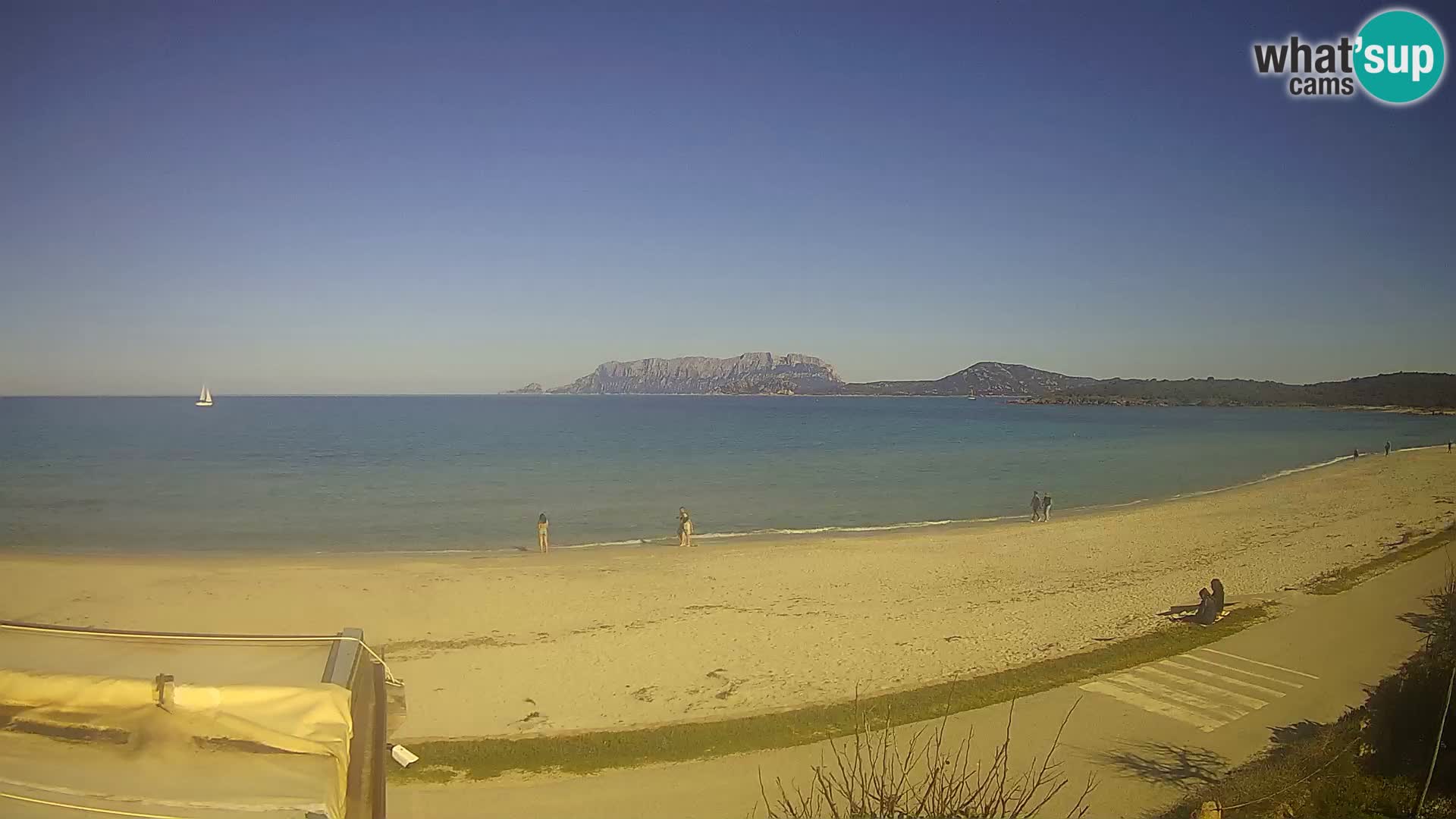 Der Strand von Pittulongu Live-Webcam Olbia – Sardinien – Italien