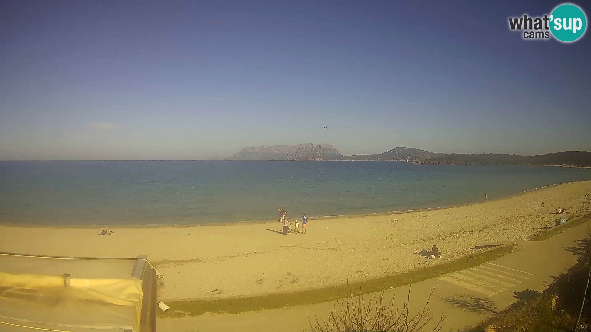 The beach of Pittulongu live webcam Olbia – Sardinia – Italy