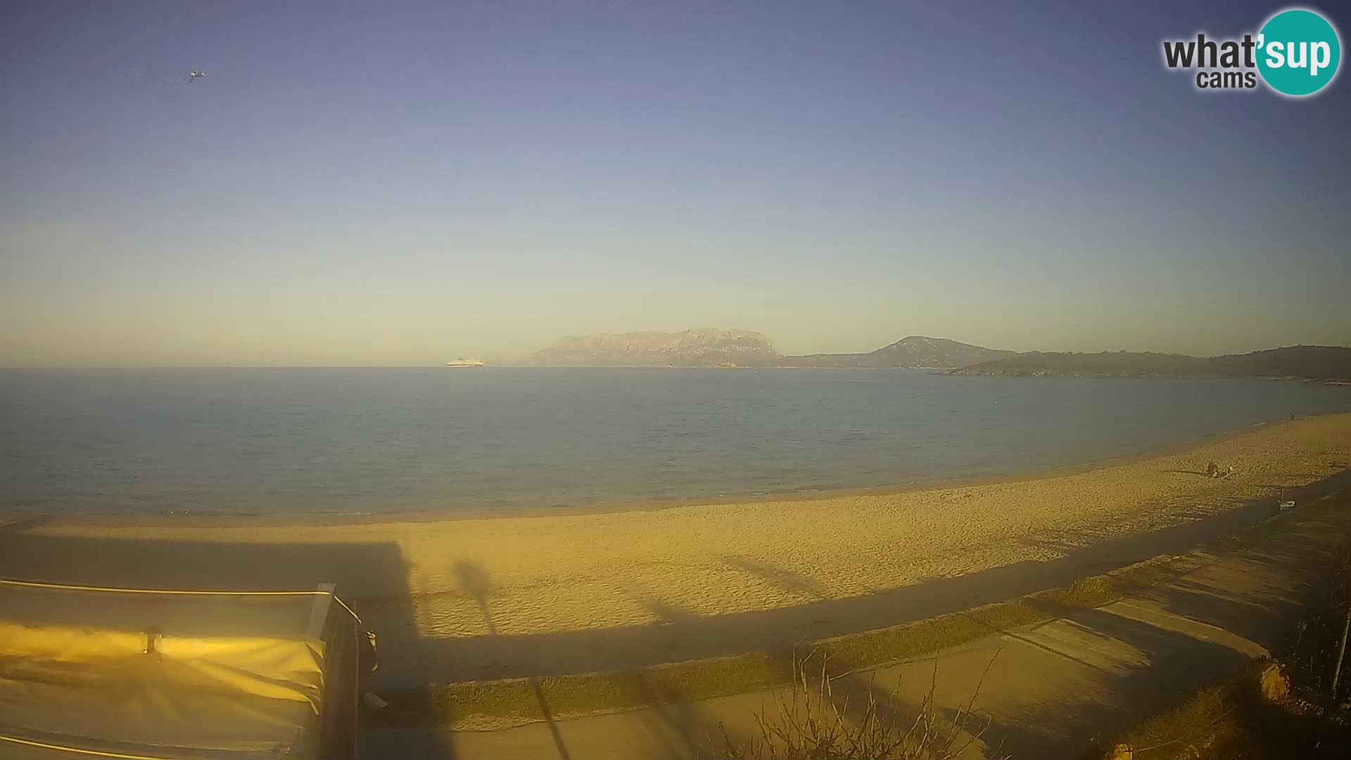 Plaža Pittulongu uživo web kamera Olbia – Sardinija – Italija