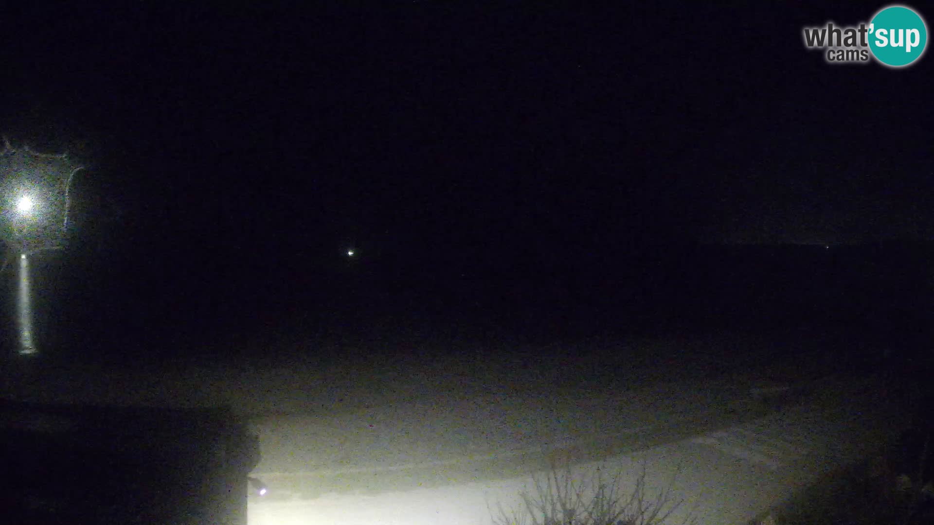 La webcam spiaggia Pittulongu vicino Olbia – Sardegna