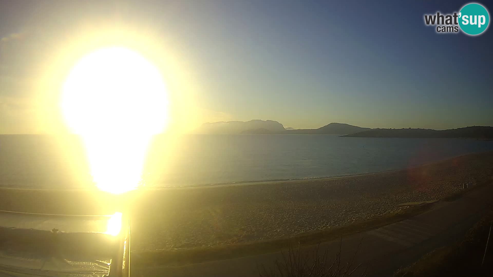 La playa de Pittulongu webcam en vivo Olbia – Cerdeña – Italia