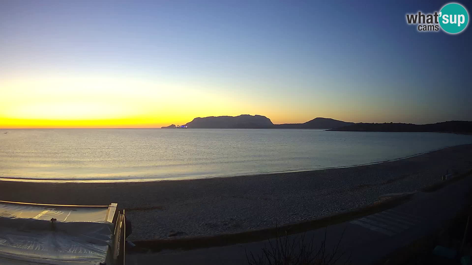 Plaža Pittulongu uživo web kamera Olbia – Sardinija – Italija