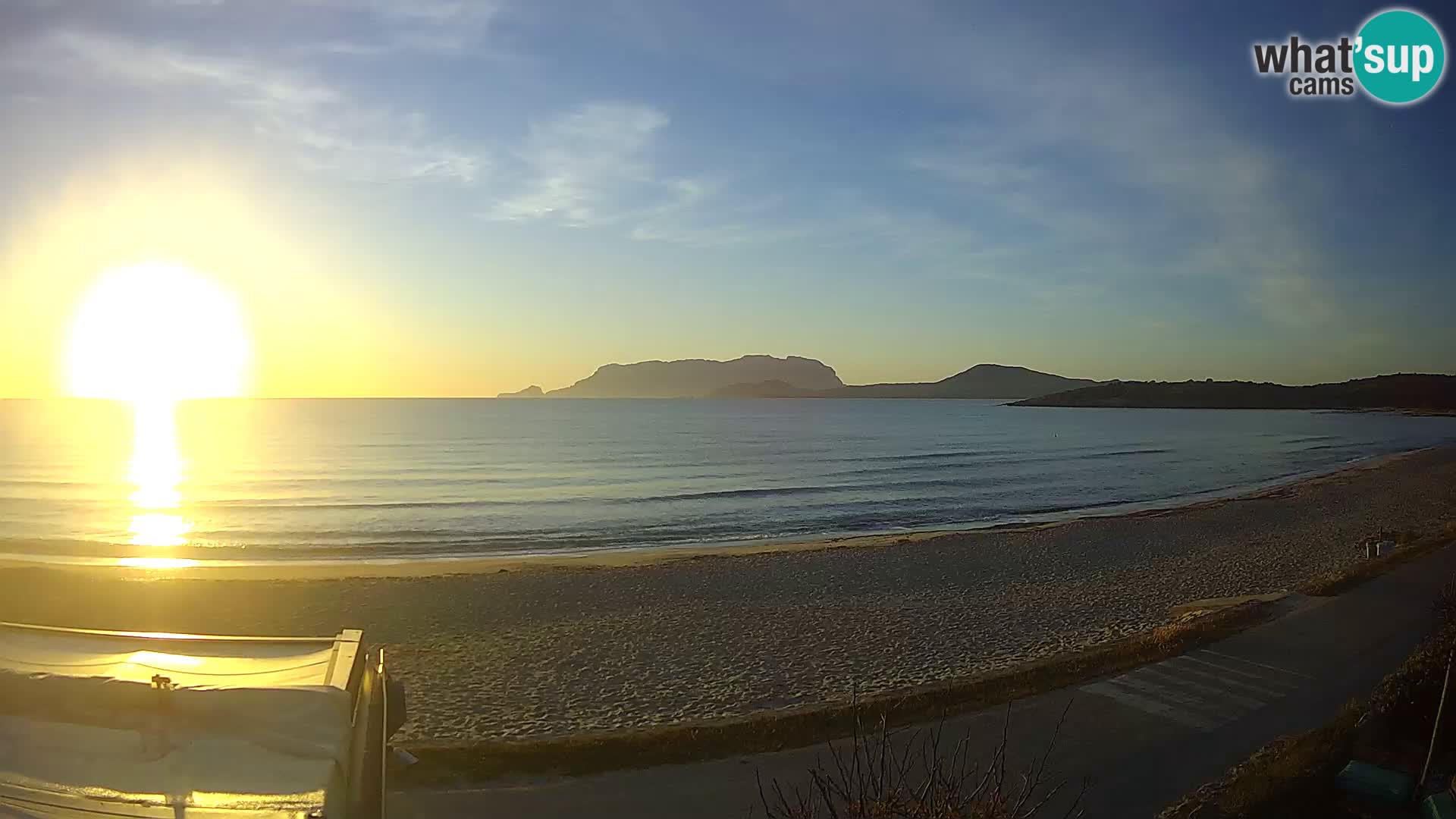 Der Strand von Pittulongu Live-Webcam Olbia – Sardinien – Italien