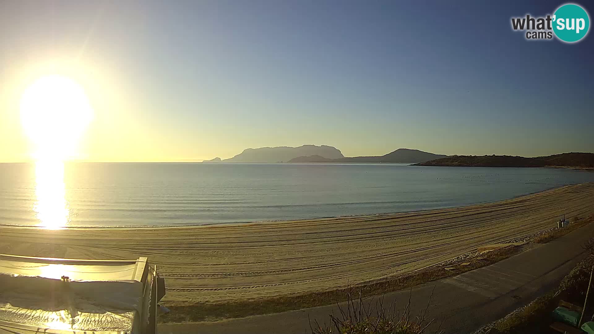 The beach of Pittulongu live webcam Olbia – Sardinia – Italy