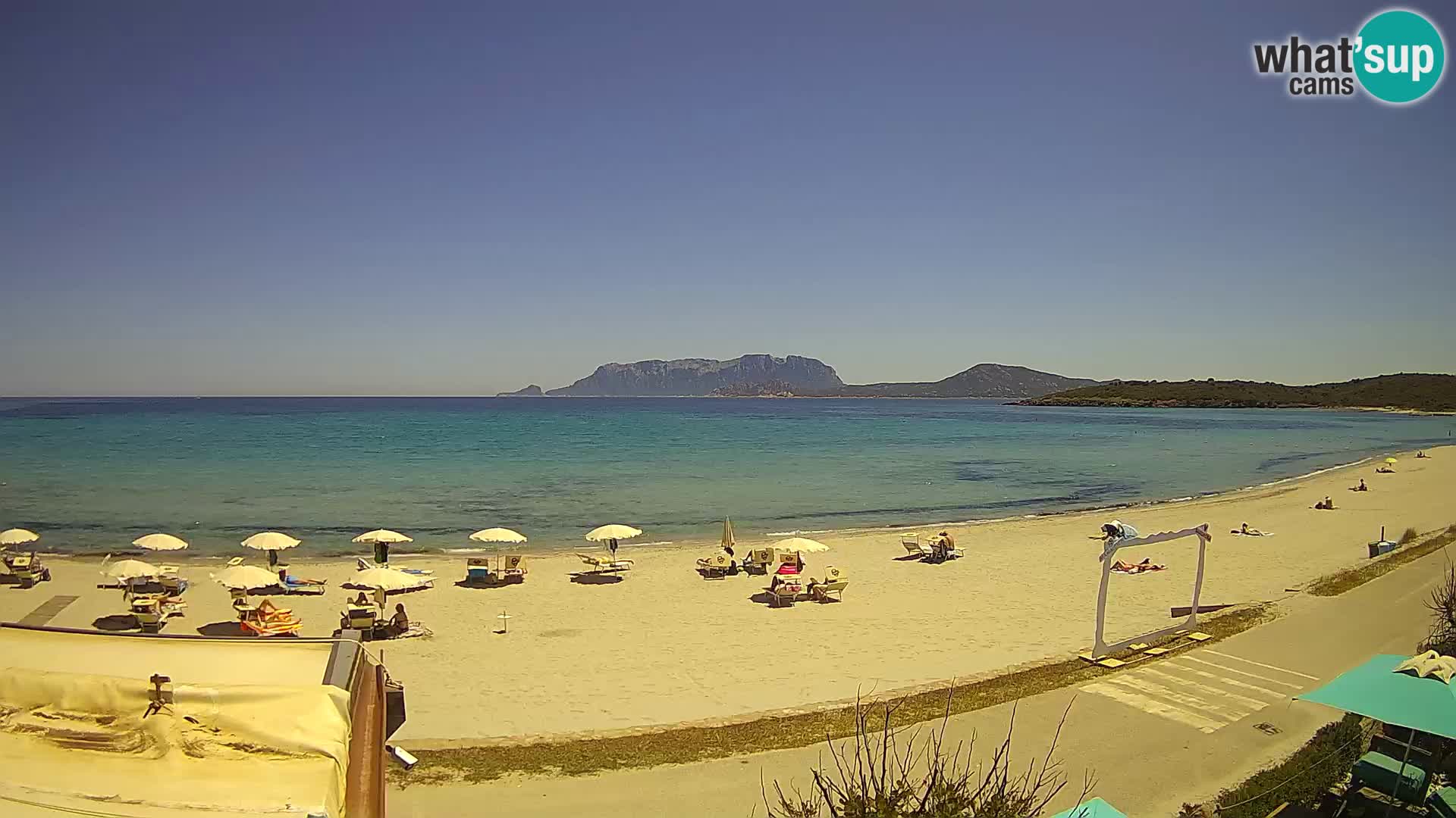 Plaža Pittulongu uživo web kamera Olbia – Sardinija – Italija
