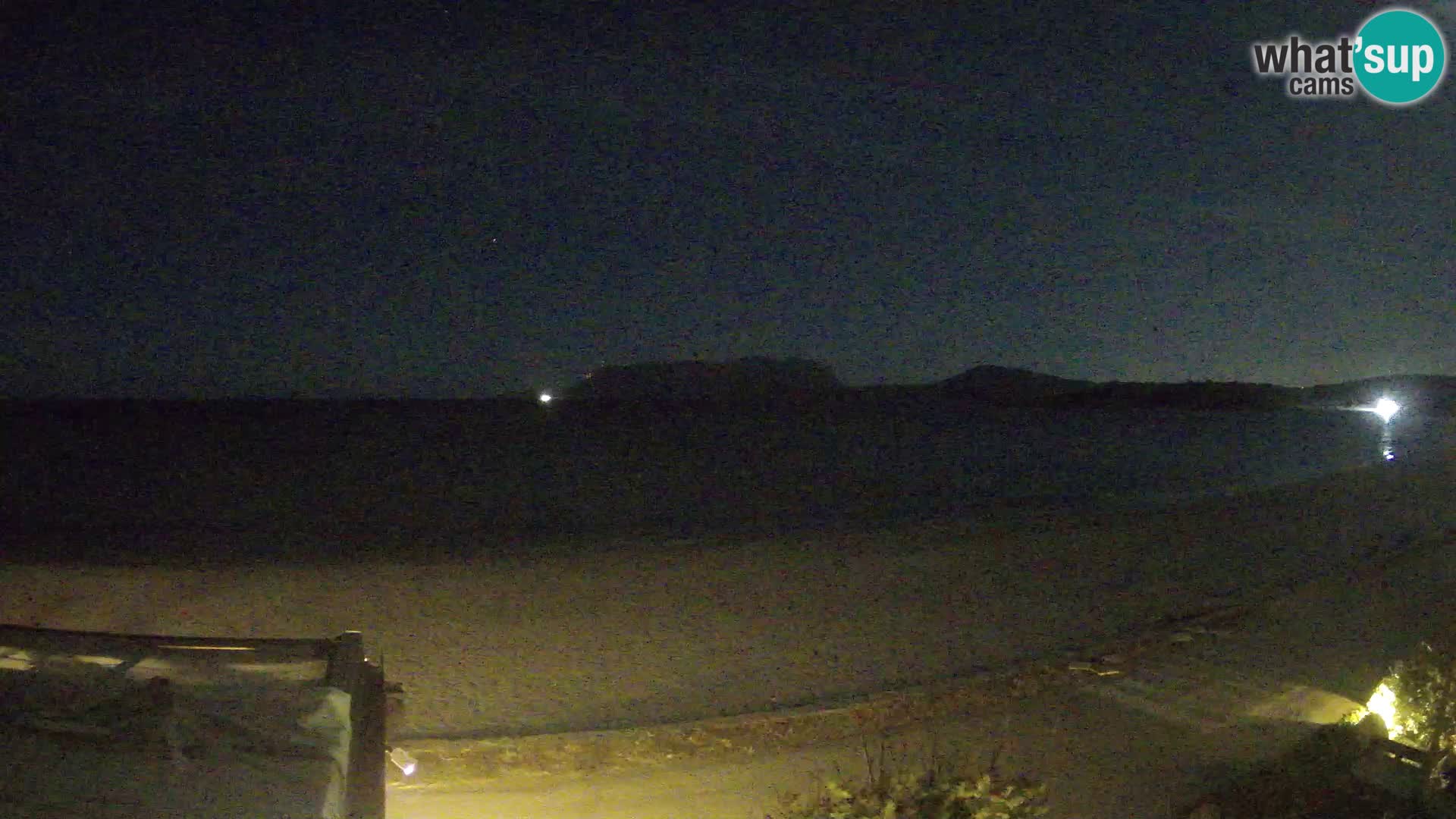 La plage de Pittulongu en direct webcam Olbia – Sardaigne – Italie