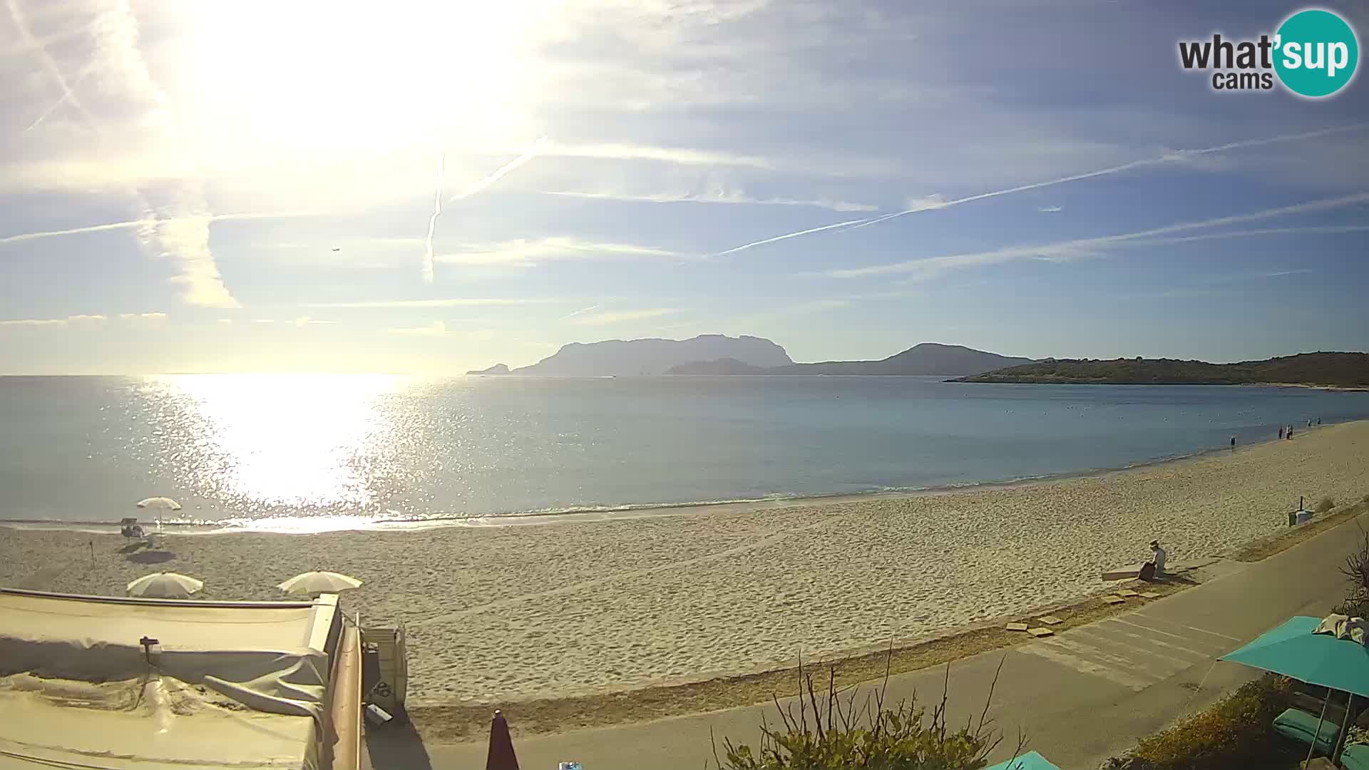 Der Strand von Pittulongu Live-Webcam Olbia – Sardinien – Italien