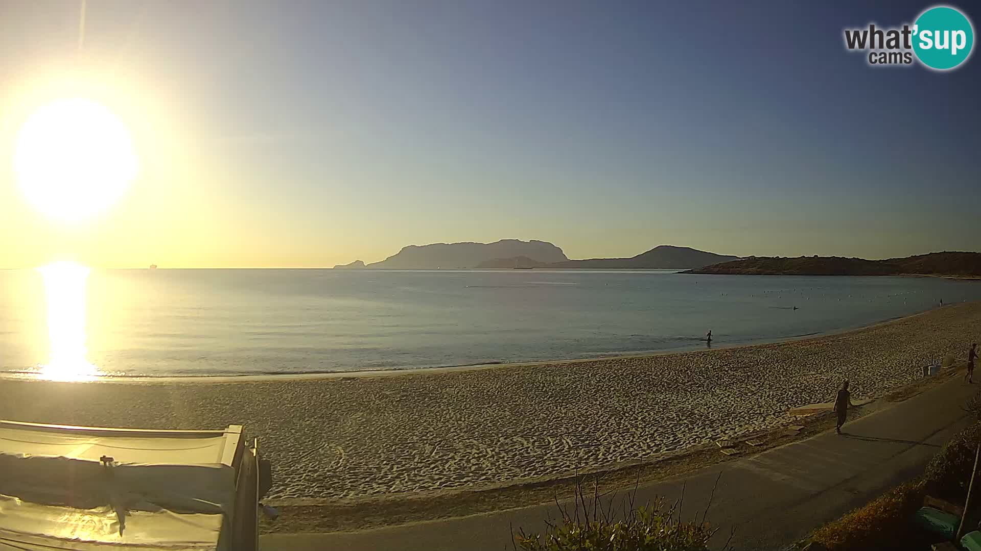 La playa de Pittulongu webcam en vivo Olbia – Cerdeña – Italia