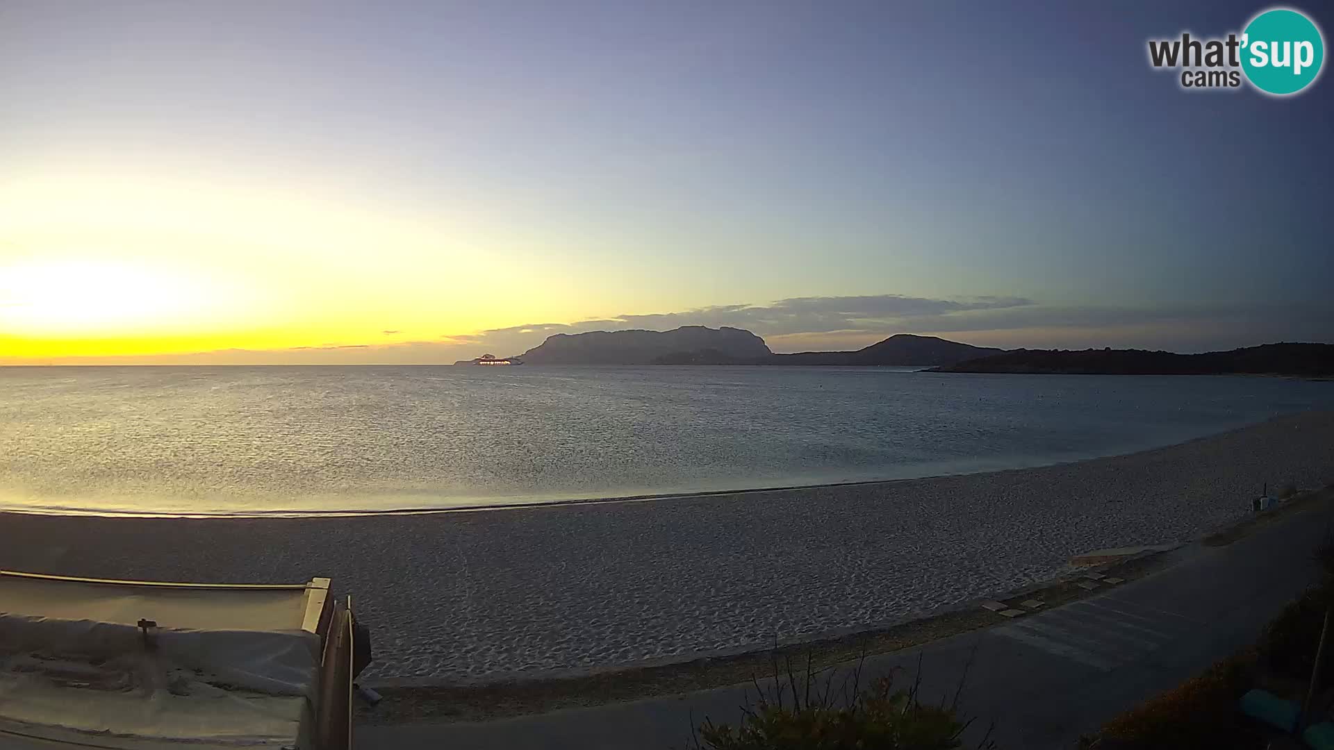 Plaža Pittulongu uživo web kamera Olbia – Sardinija – Italija