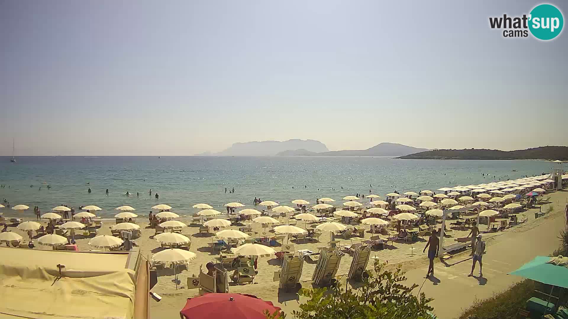 The beach of Pittulongu live webcam Olbia – Sardinia – Italy