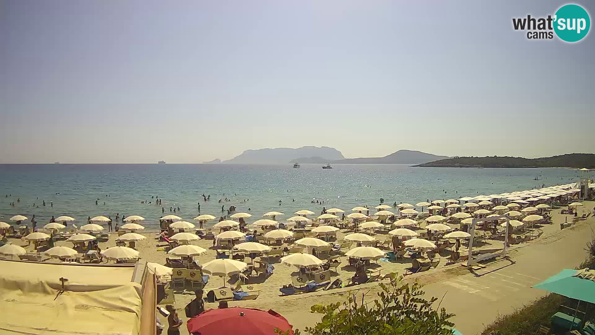 The beach of Pittulongu live webcam Olbia – Sardinia – Italy