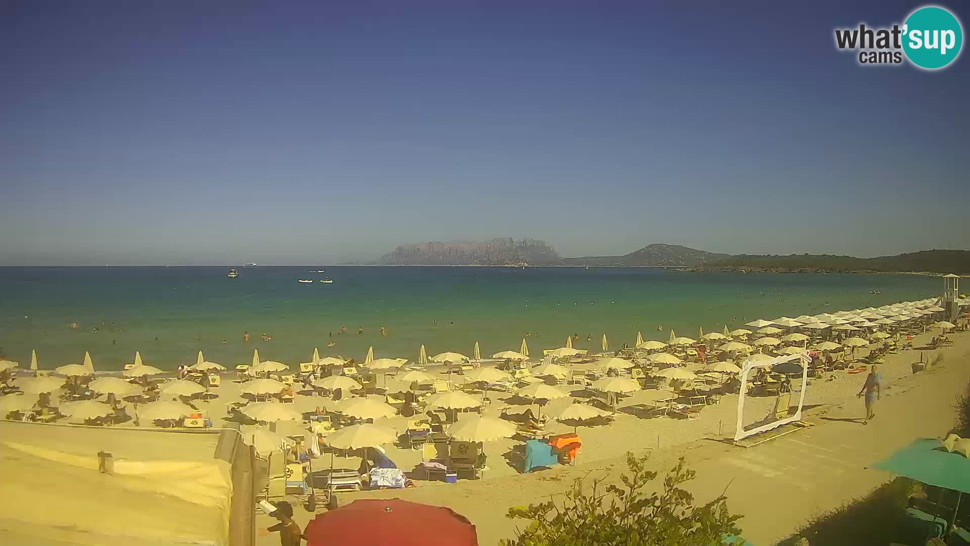 The beach of Pittulongu live webcam Olbia – Sardinia – Italy