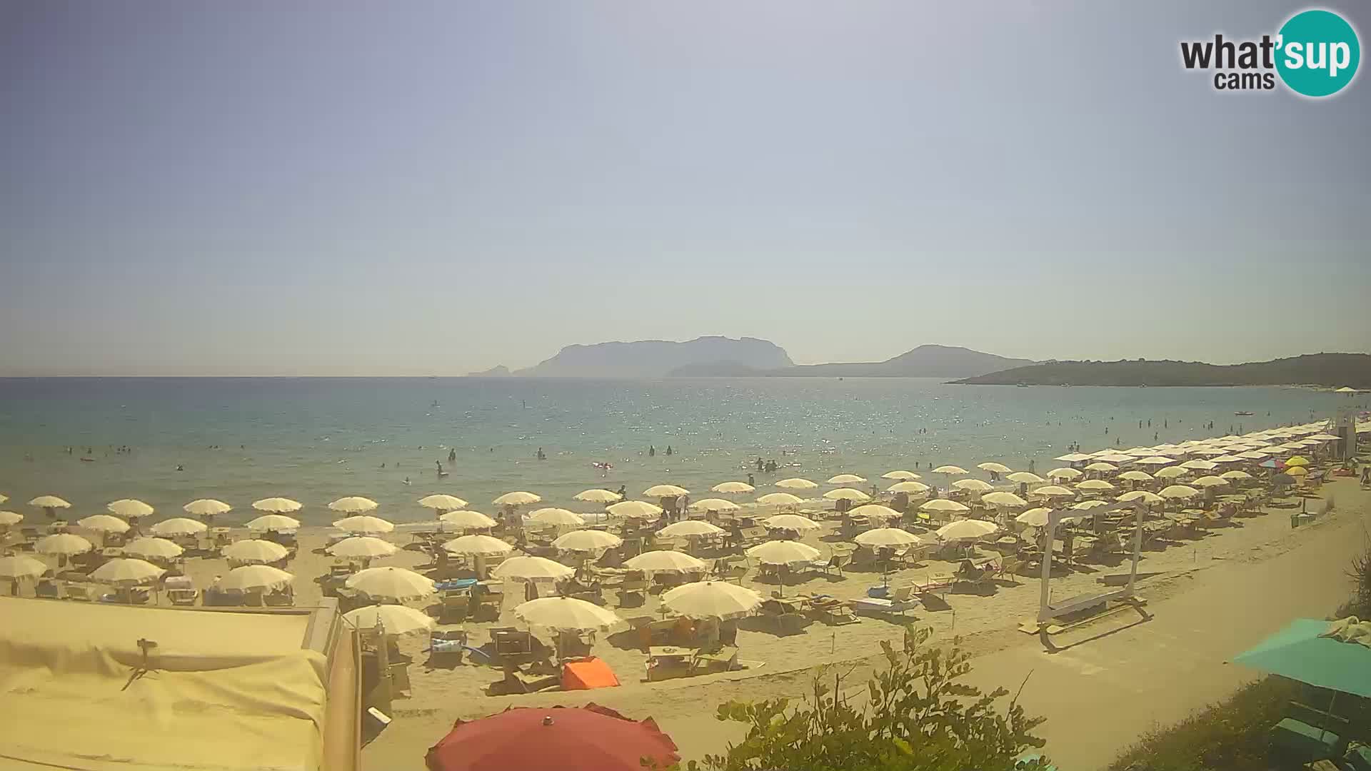 Plaža Pittulongu uživo web kamera Olbia – Sardinija – Italija