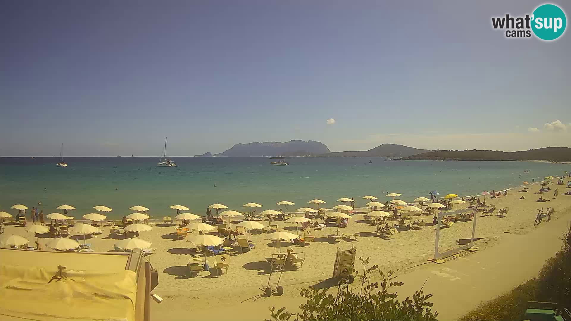 The beach of Pittulongu live webcam Olbia – Sardinia – Italy