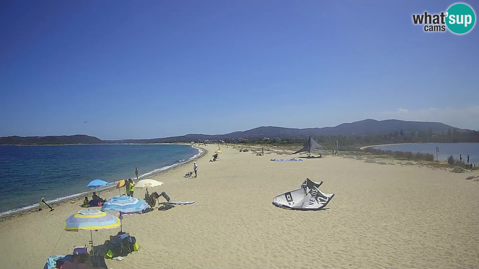 Olbia webcam Le Saline Strand – Sardinien – Italien