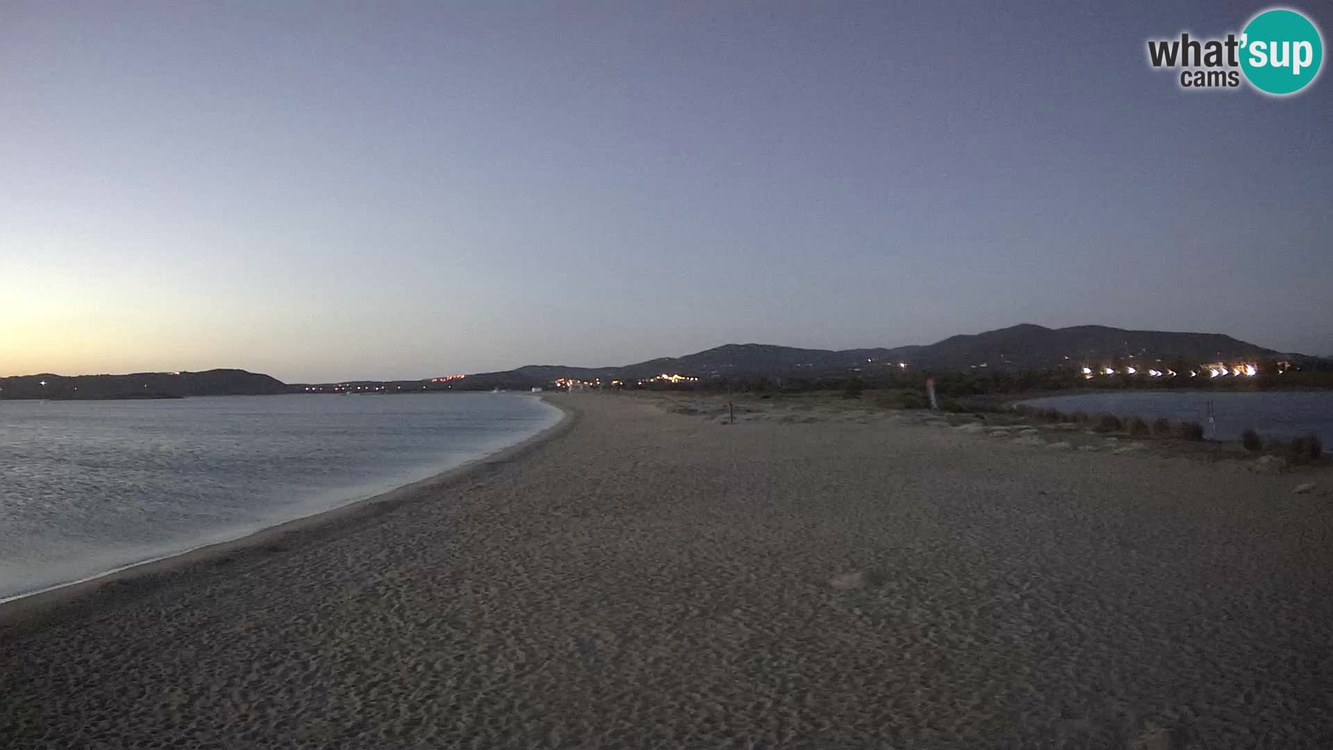 Olbia live webcam spiaggia Le Saline – Sardegna